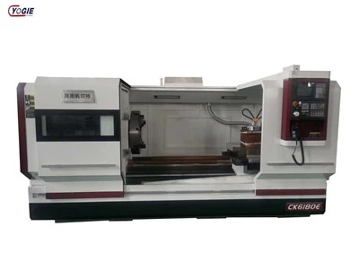 Tokarka CNC z płaskim łożem